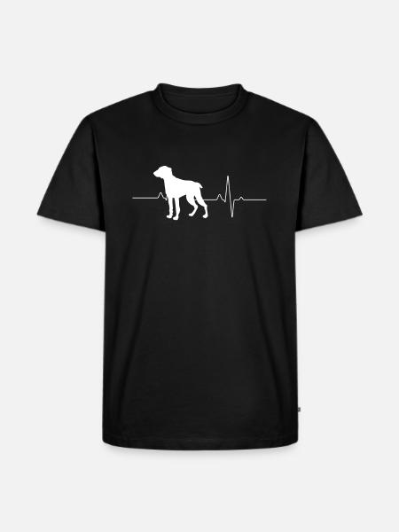 Weimaraner - T-shirt Premium bio Homme - noir