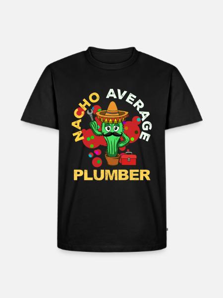 Cinco De Mayo Plombier - T-shirt Premium bio Homme - noir