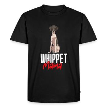 Whippet - T-shirt Premium bio Homme - noir - Devant - Nico (187cm)