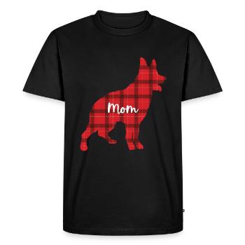 Australian Cattle Dog - Men's Premium Organic T-Shirt - black - Front - Nico (187cm)