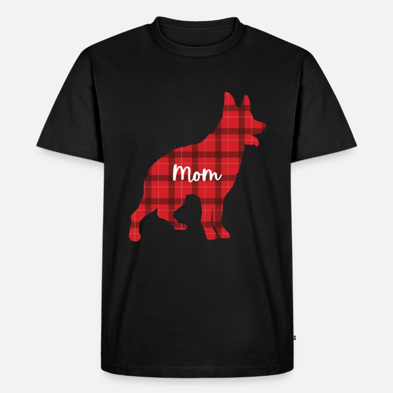 Australian Cattle Dog - Männer Premium Bio T-Shirt - Schwarz
