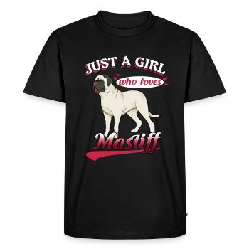 Mâtin - T-shirt Premium bio Homme - noir - Devant - Nico (187cm)