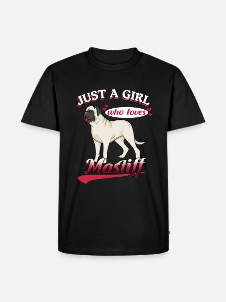 Mastiff - Men's Premium Organic T-Shirt - black