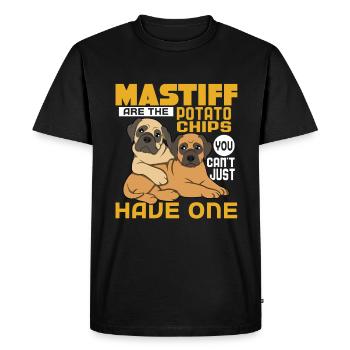 Mâtin - T-shirt Premium bio Homme - noir - Devant - Nico (187cm)