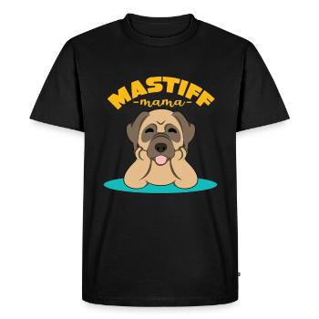 Mâtin - T-shirt Premium bio Homme - noir - Devant - Nico (187cm)