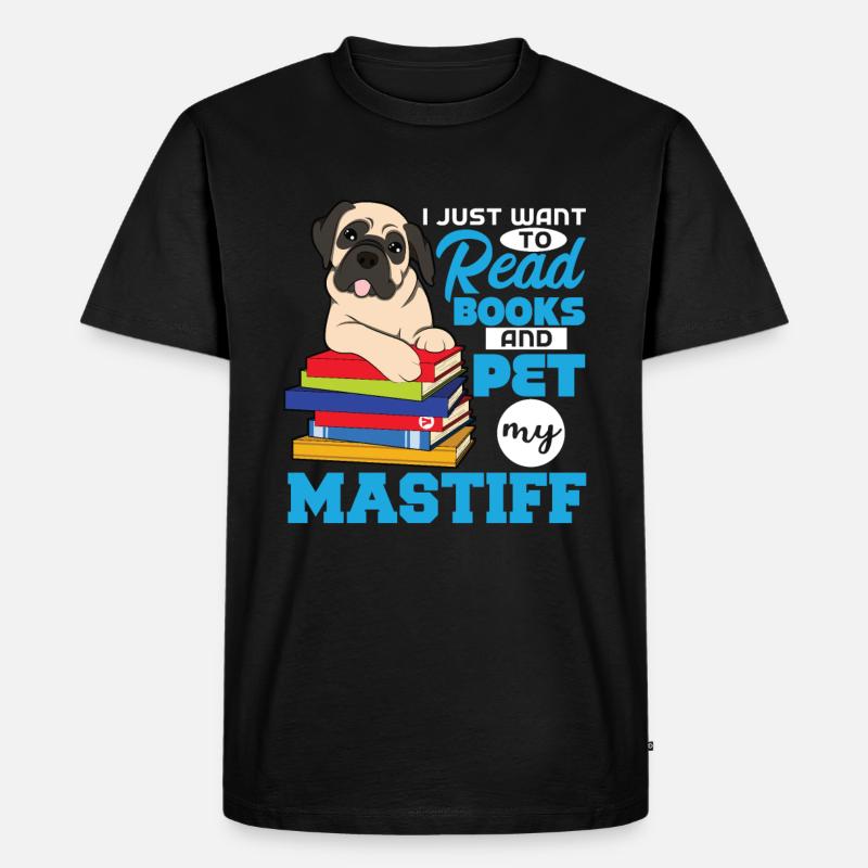 Mastiff - Männer Premium Bio T-Shirt - Schwarz