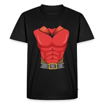Costume du diable - T-shirt Premium bio Homme - noir - Devant - Nico (187cm)