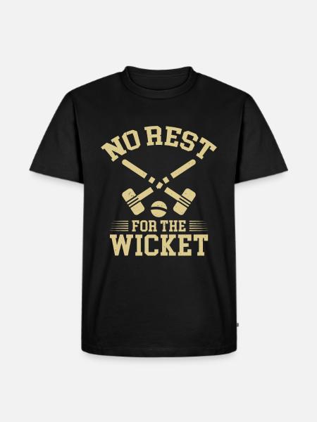 Croquet - Men's Premium Organic T-Shirt - black