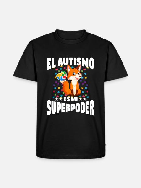 Autism Autism Gift - Men's Premium Organic T-Shirt - black