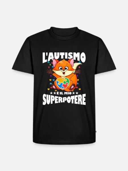 Autism Autism Gift - Men's Premium Organic T-Shirt - black