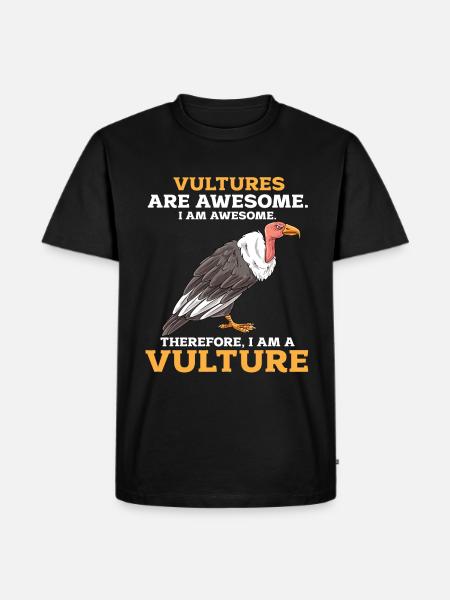 Vulture - Men's Premium Organic T-Shirt - black