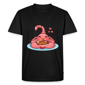 Scorpion - Men's Premium Organic T-Shirt - black - Front - Nico (187cm)