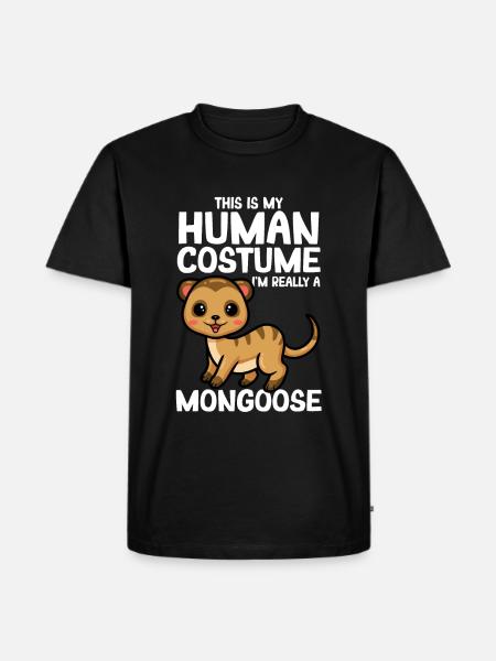 Mongooses Mongooses Meerkats - Men's Premium Organic T-Shirt - black