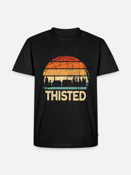 Thisted - Men's Premium Organic T-Shirt - black