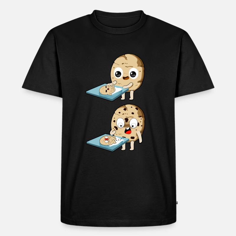 Cookiee Bébé mignon - T-shirt Premium bio Homme - noir