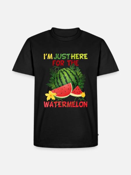 Pastèque - T-shirt Premium bio Homme - noir