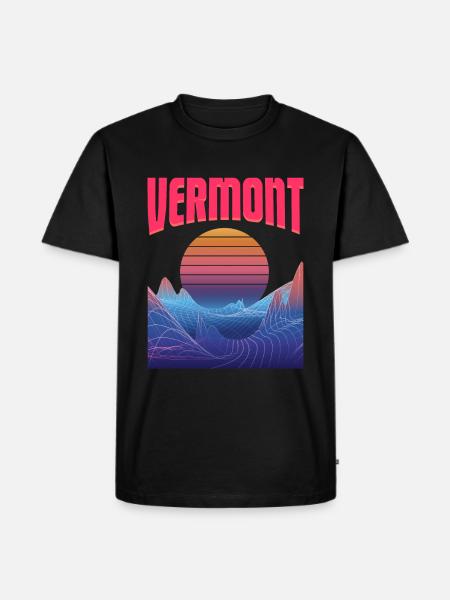 Vermont - T-shirt Premium bio Homme - noir