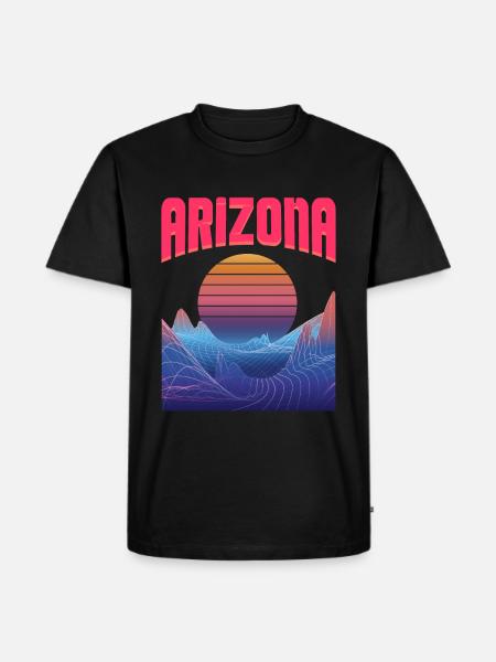 Arizona - Men's Premium Organic T-Shirt - black