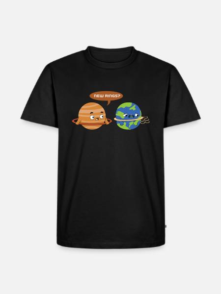 Earth Environmental Protection Plastic - Men's Premium Organic T-Shirt - black