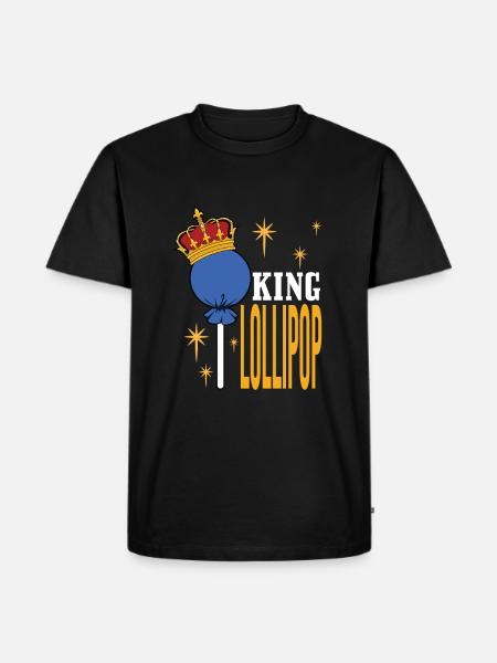 Lollipop Candy Gift - Men's Premium Organic T-Shirt - black