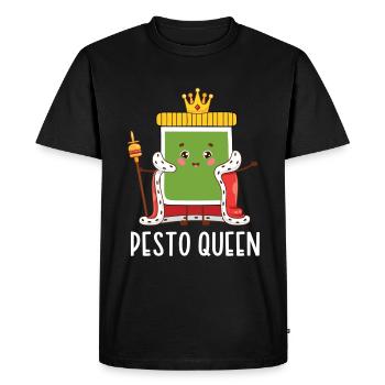 Ignames - T-shirt Premium bio Homme - noir - Devant - Nico (187cm)