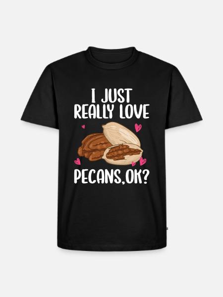 Cadeau de noix de pécan - T-shirt Premium bio Homme - noir