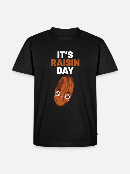 Raisins - Men's Premium Organic T-Shirt - black