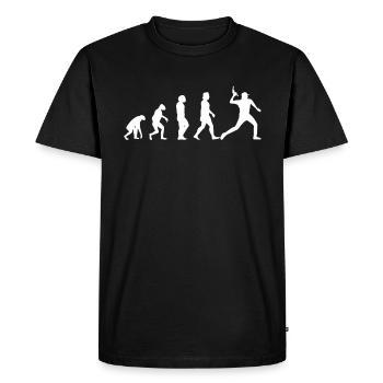 Boomerang - T-shirt Premium bio Homme - noir - Devant - Nico (187cm)