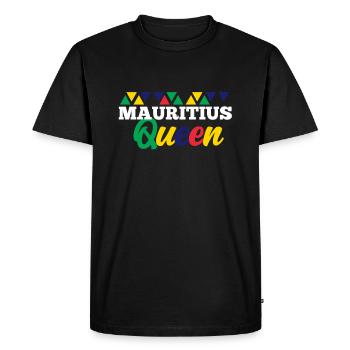 Maurice - T-shirt Premium bio Homme - noir - Devant - Nico (187cm)