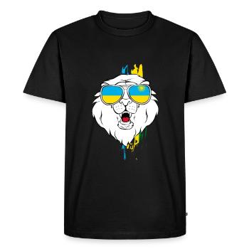 Rwanda - Men's Premium Organic T-Shirt - black - Front - Nico (187cm)