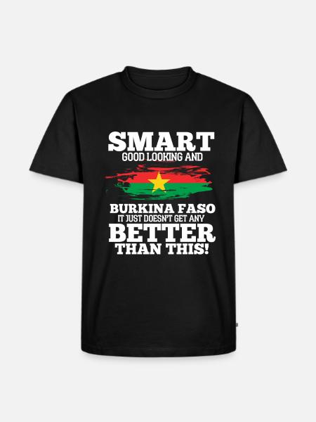 Burkina Faso - Men's Premium Organic T-Shirt - black
