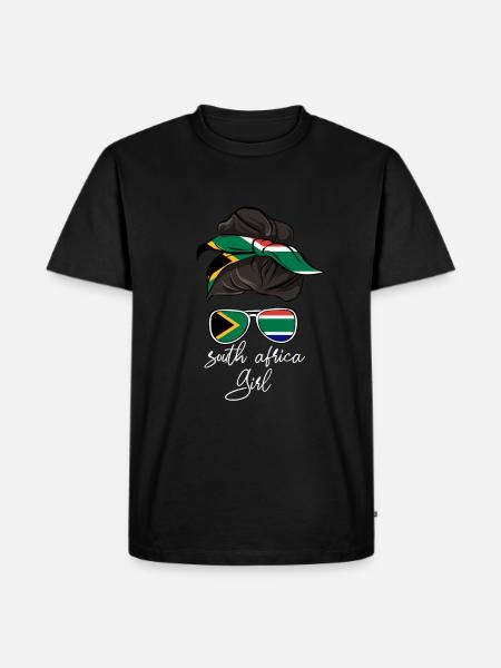 South Africa - Men's Premium Organic T-Shirt - black