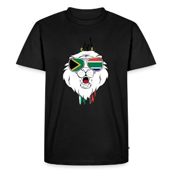 Afrique du Sud - T-shirt Premium bio Homme - noir - Devant - Nico (187cm)