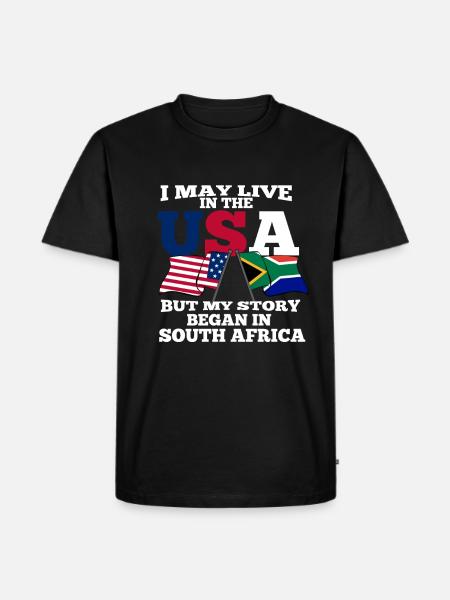 Afrique du Sud - T-shirt Premium bio Homme - noir