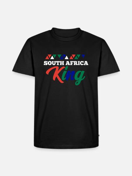 South Africa - Men's Premium Organic T-Shirt - black