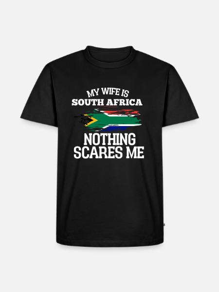 South Africa - Men's Premium Organic T-Shirt - black