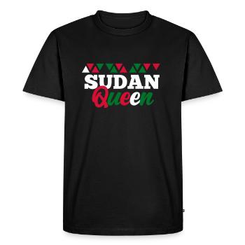 Soudan - T-shirt Premium bio Homme - noir - Devant - Nico (187cm)