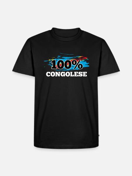 Congo - Men's Premium Organic T-Shirt - black
