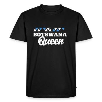 Botswana - T-shirt Premium bio Homme - noir - Devant - Nico (187cm)