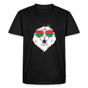 Burkina Faso - T-shirt Premium bio Homme - noir - Devant - Nico (187cm)