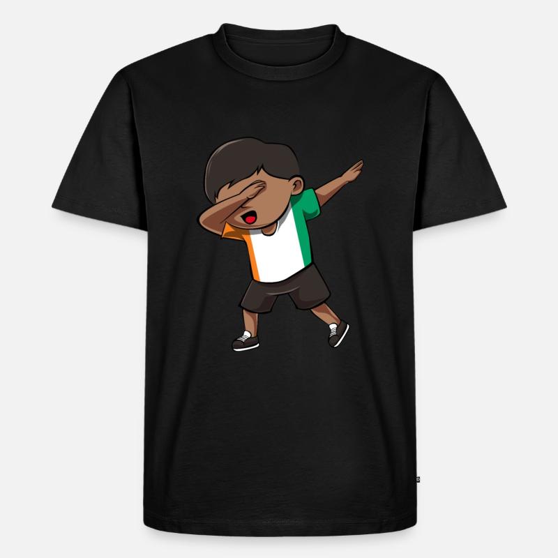 Elfenbeinküste - Männer Premium Bio T-Shirt - Schwarz