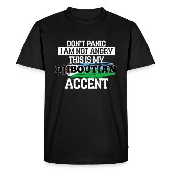 Guinée équatoriale - T-shirt Premium bio Homme - noir - Devant - Nico (187cm)