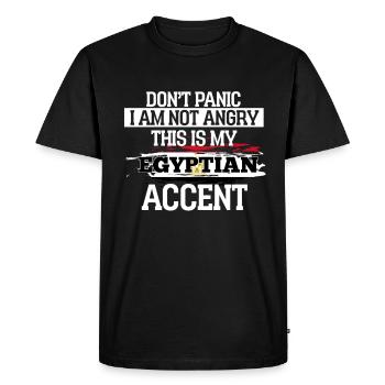 Éthiopie - T-shirt Premium bio Homme - noir - Devant - Nico (187cm)