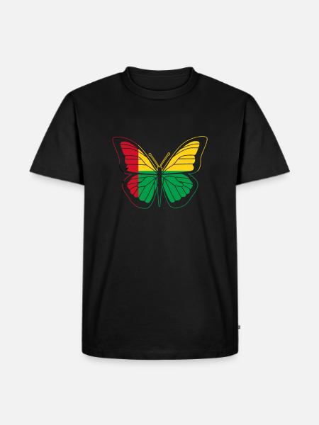 Guinea Bissau - Men's Premium Organic T-Shirt - black