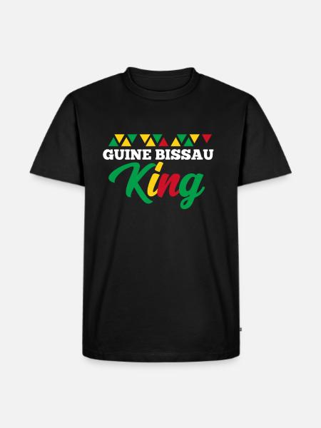 Guinea Bissau - Men's Premium Organic T-Shirt - black