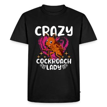 Cafard - T-shirt Premium bio Homme - noir - Devant - Nico (187cm)