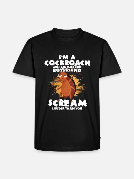 Cockroach - Men's Premium Organic T-Shirt - black