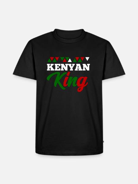 Kenya - Men's Premium Organic T-Shirt - black