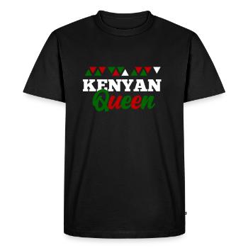 Lesotho - Men's Premium Organic T-Shirt - black - Front - Nico (187cm)