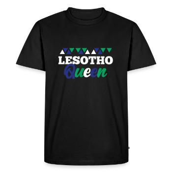 Libéria - T-shirt Premium bio Homme - noir - Devant - Nico (187cm)